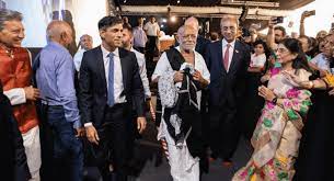 British Prime Minister Sunak participates in Ramkatha