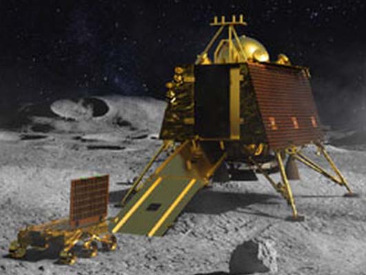 Jai Hind on the moon