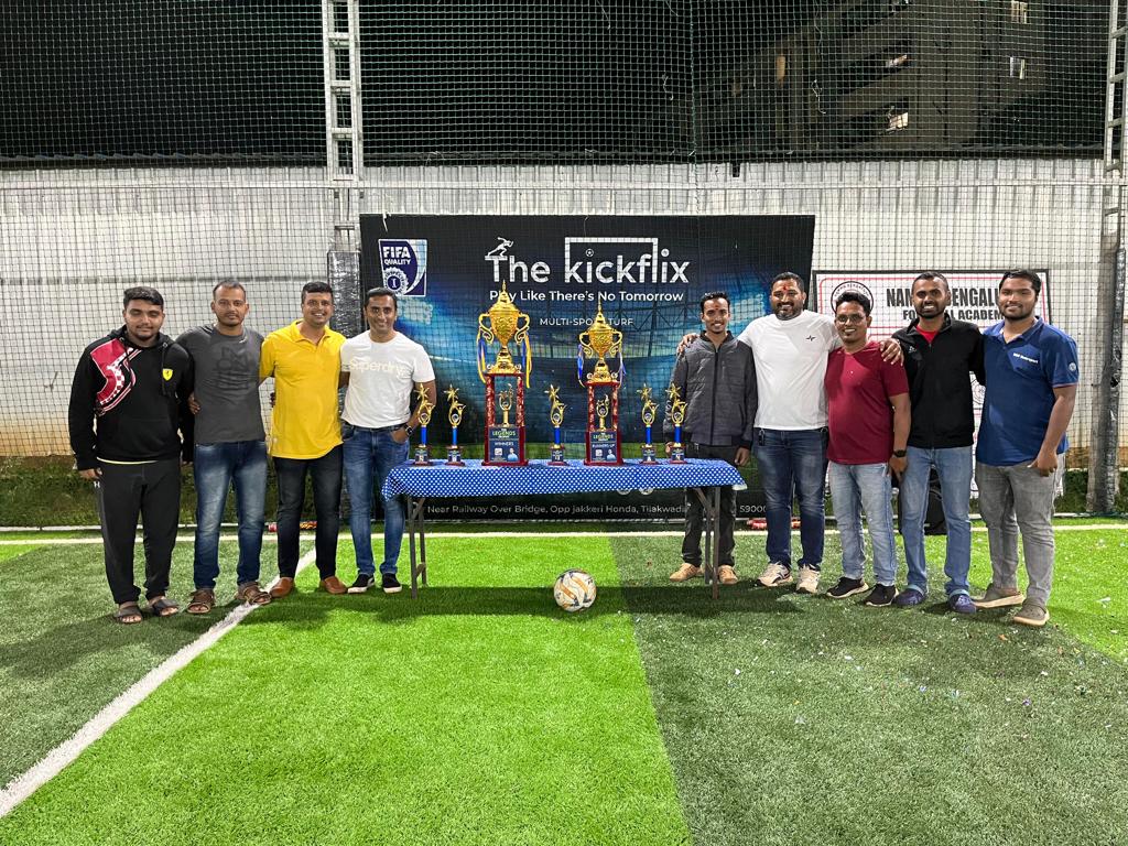 Unveiling of the Legends Football Championship Trophy