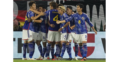 Germany defeated by Japan