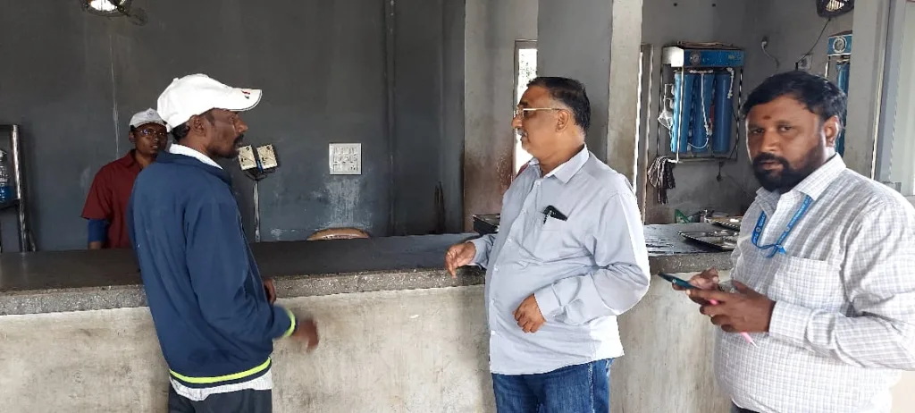 Food quality of Indira Canteen checked