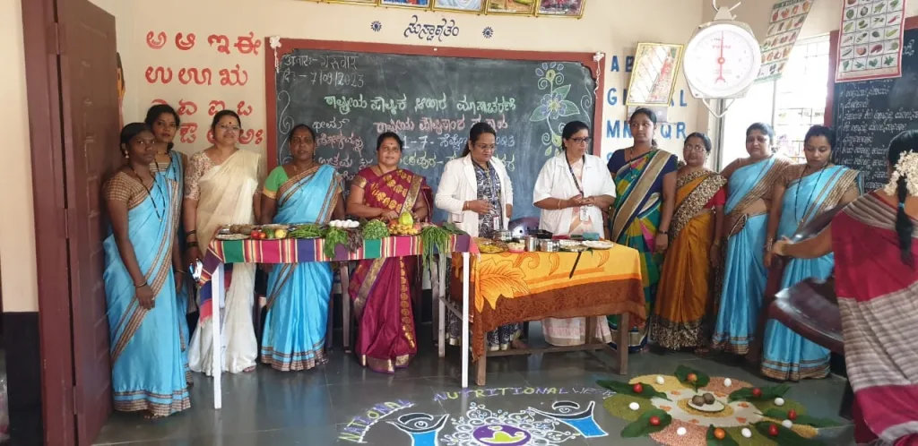 Nutrition campaign started from Anganwadi Centre