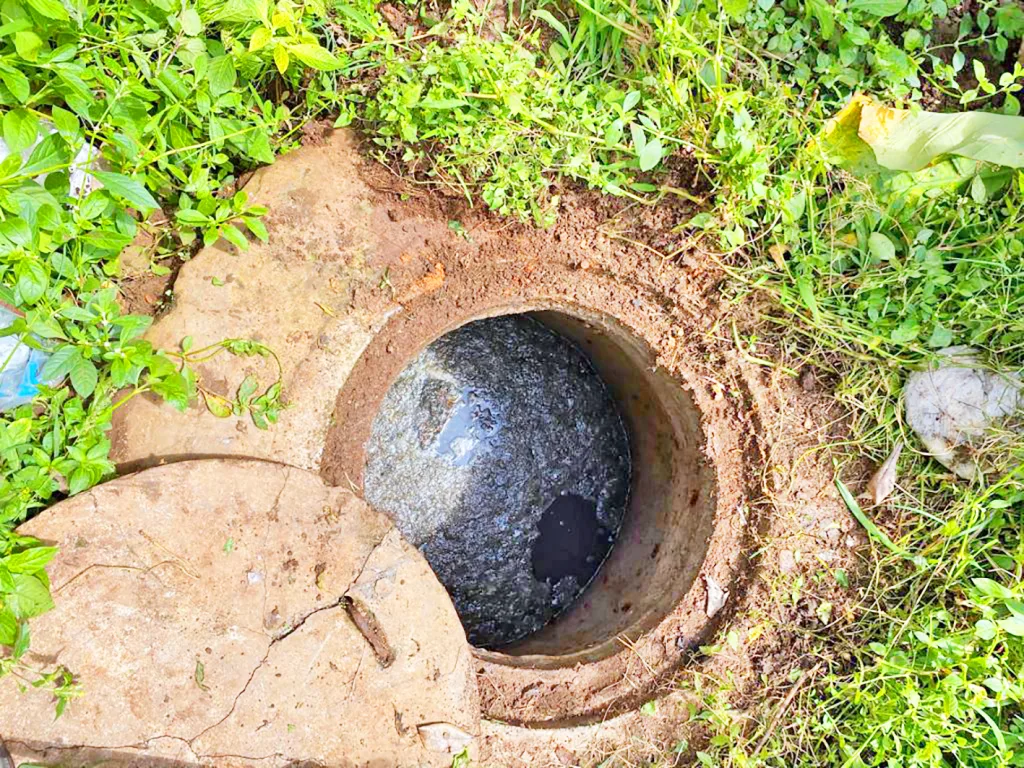 Risk of mixing drainage water with wells