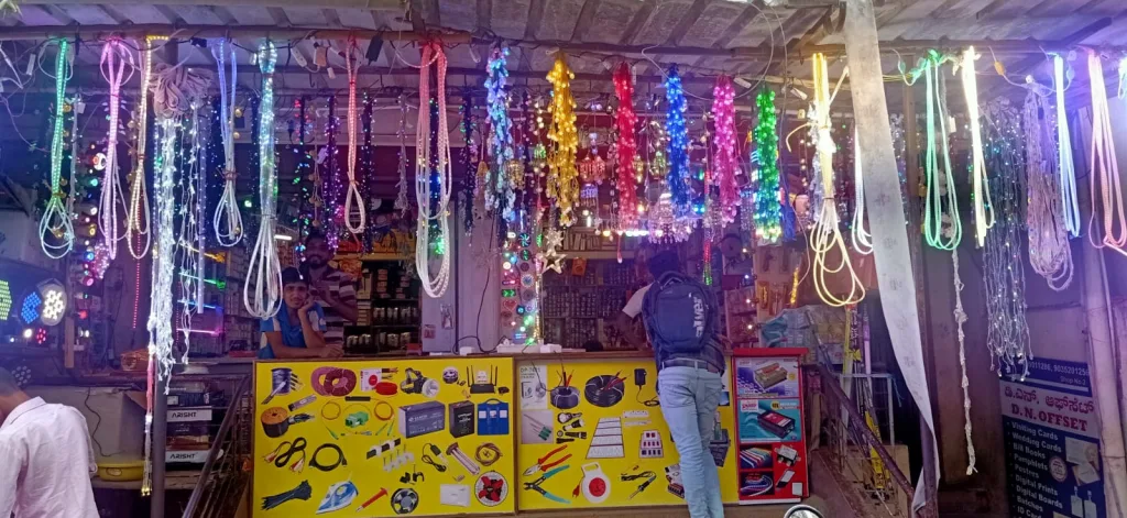 Special lighting to welcome Ganaraya