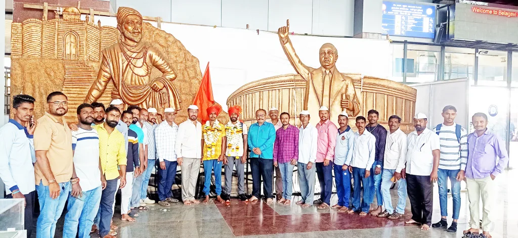 Belgav-Kedarnath cycle holders are given a warm welcome