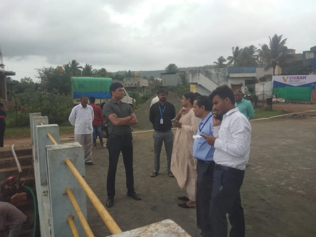Inspection of immersion ponds by municipal commissioner
