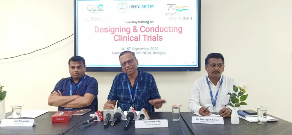 Workshop by ICMR-NITM from today