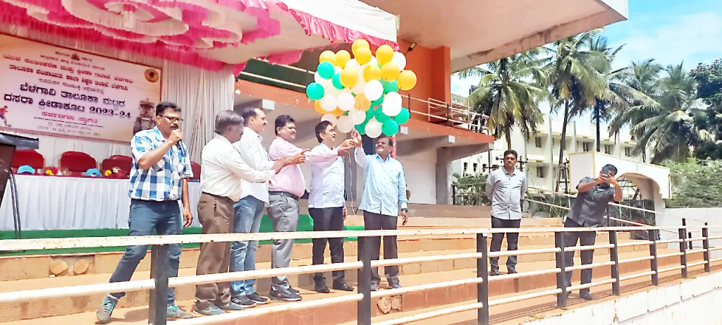 तालुकास्तरीय दसरा क्रीडा स्पर्धांना प्रारंभ Taluka level Dussehra sports competitions start