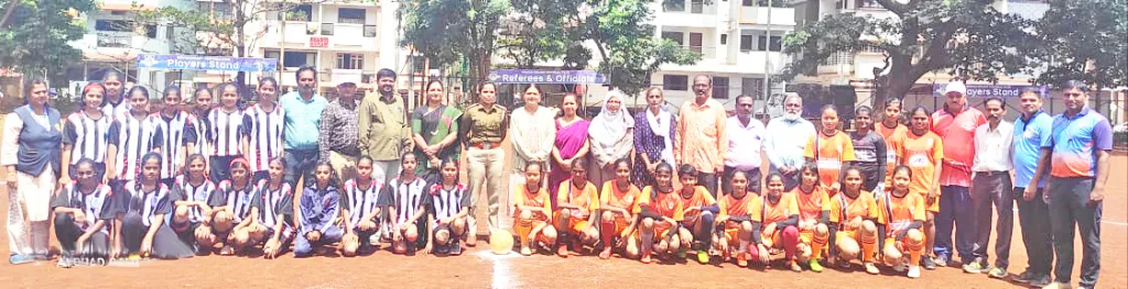 Commencement of school girls' football tournaments