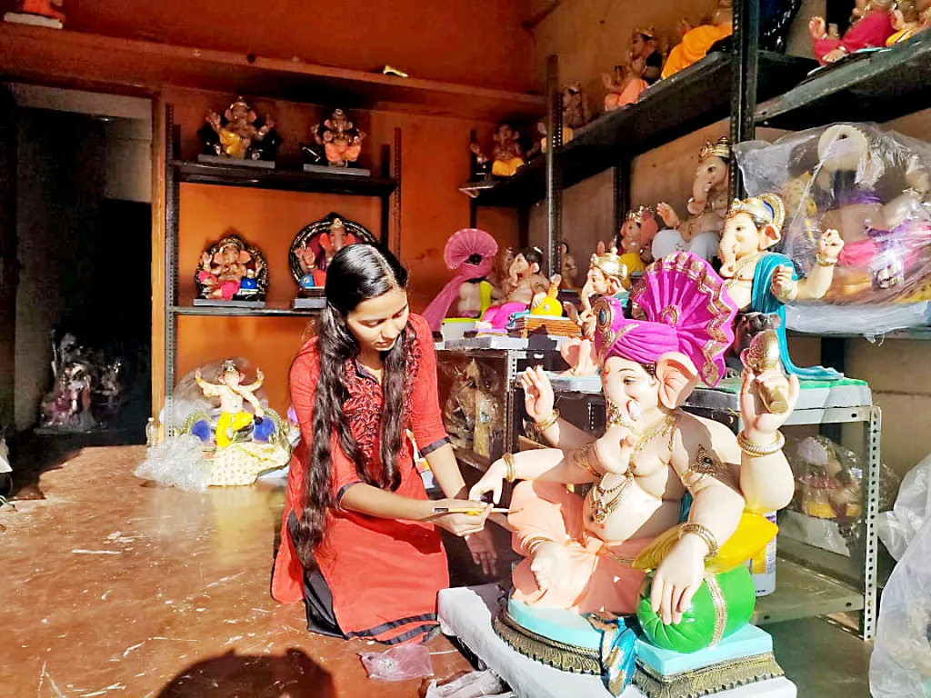 तालुक्यात गणरायाच्या स्वागताची तयारी अंतिम टप्प्यात Preparations for the reception of Ganaraya in the taluka are in the final stage