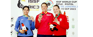 विश्वचषक नेमबाजीत युवा निश्चलला रौप्यपदक Youth Nischal wins silver medal in World Cup shooting
