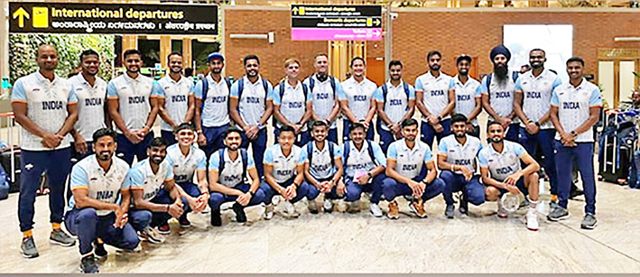 Indian Hockey Team leaves for Hangzhou