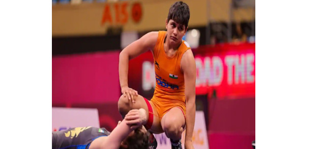 भारताची अंतिम पांघल उपांत्यपूर्व फेरीत दाखल India's final Panghal enters the quarter-finals