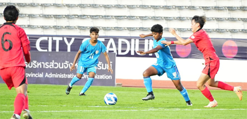 India were resoundingly defeated by Korea 8-0