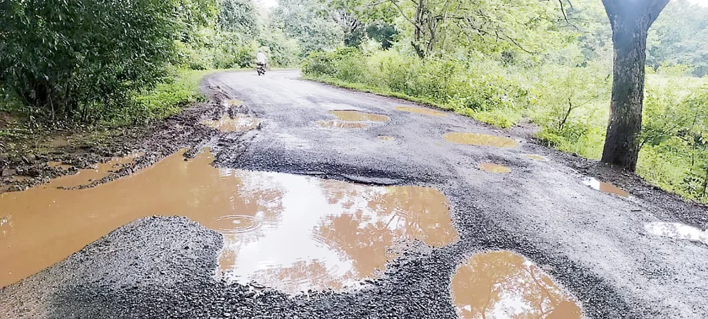 When will the roads in Kavalewadi-Bijgarni be repaired?