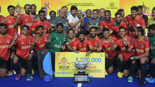 Indian Railway Hockey Team Winner