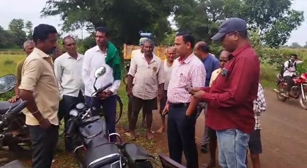 Hescom officials who were involved in toll collection were hit