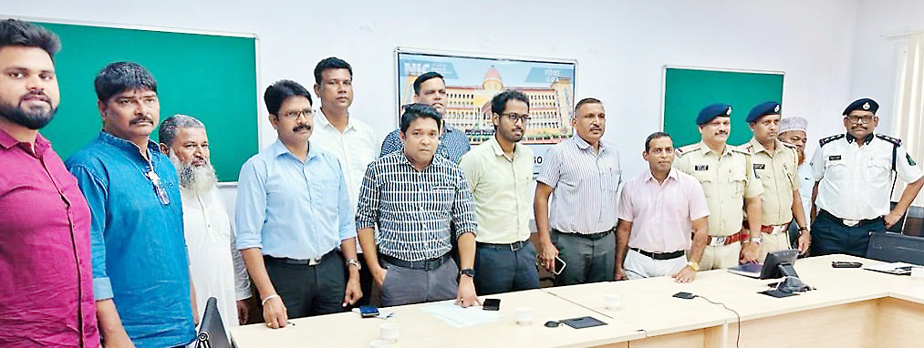 Procession on the occasion of 'Eid-e-Milad' in Margaon today