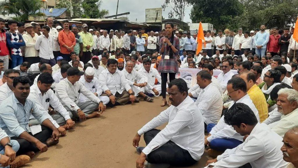 maratha reservation Maratha community warning chandgad