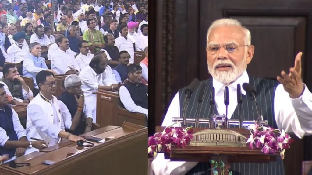 narendra modi announcement name of the old Parliament is Constitutional House