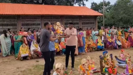 Thombari folk art of Konkan Seven Balutedar societies cultivating