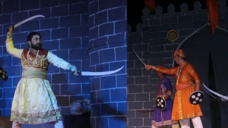 shivaji peth kolhapur ganeshusthav decoration seen