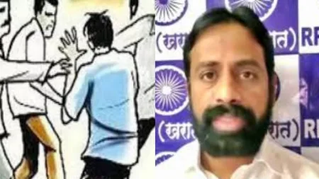 Sachin Kharat Demand action Man beaten Mumbai Jai Shri Ram