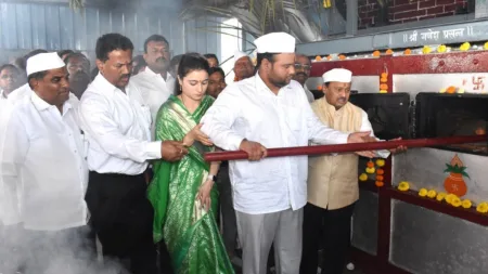 Dr Rahul Kadam says Udgiri sugar factory will refine five thousand