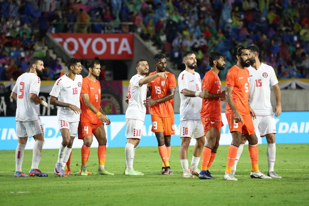 Lebanon beat Indian football team 1-0