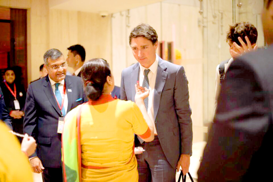 दिल्लीत ट्रुडो यांनी केला होता ‘ड्रामा’ Trudeau did 'drama' in Delhi