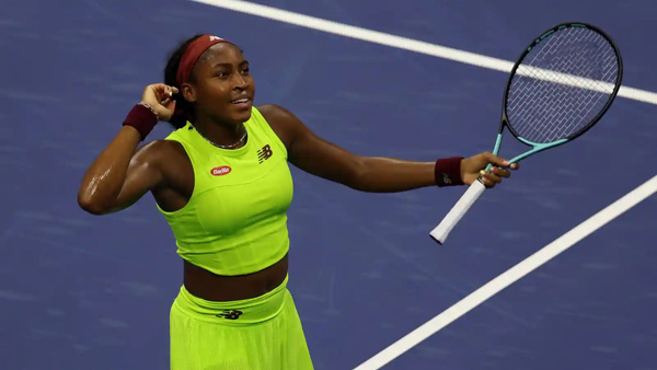 Title fight between Coco Gough-Sabalenka