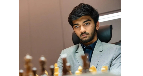 ‘ब्लिट्झ’ विभागात अपराजित गुकेश संयुक्त आघाडीवर Undefeated Gukesh in the 'Blitz' division in the joint front