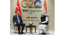 session of bilateral meetings