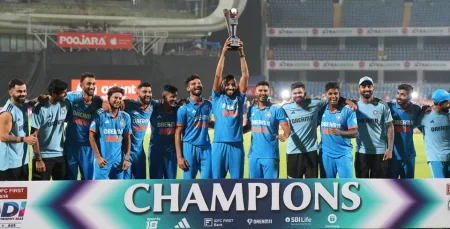 ऑस्ट्रेलियाचा भारतावर 66 धावांनी विजय Australia beat India by 66 runs