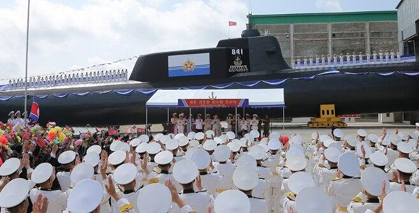 Nuclear submarine launch by North Korea
