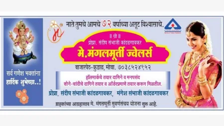 नाते ७२ वर्षांच्या विश्वासाचे । मे . मंगलमूर्ती ज्वेलर्स