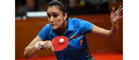 मनिका बात्रा उपांत्यपूर्व फेरीत शरथ, साथियान पराभूत Manika Batra Defeats Sharath, Sathiyan In Quarter Finals