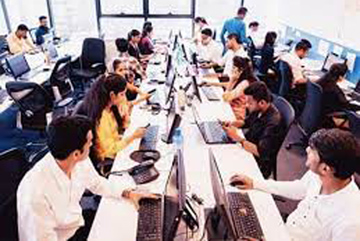 The services sector slowed down in August