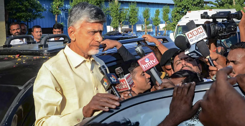 Former Andhra Chief Minister Chandrababu Naidu arrested