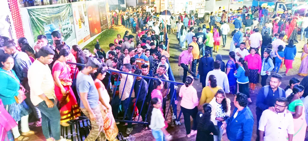 The streets were filled with Ganesha devotees