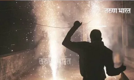 विसर्जन मिरवणुकीत फटाके फुटून तरुणाचा डोळा निकामी; पन्हाळा तालुक्यातील कोडोली येथील प्रकार