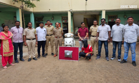 Satara : कराडात गांजाचा साठा हस्तगत; गुन्हे प्रकटीकरण शाखेची कारवाई Satara Ganja stock seized in Karad