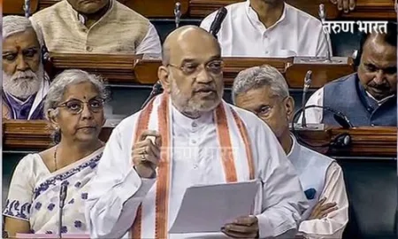 महिला आरक्षण हा आमच्यासाठी राजकीय मुद्दा नसून मान्यतेचा; अमित शहा लोकसभेत Amit Shah LokSabha Women reservation
