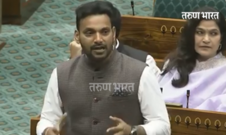 महिला विधेयकाकडे कुटुंबाचा उत्कर्ष म्हणून पाहू नका; खासदार धैर्यशील माने यांनी मांडली भूमिका MP Darishsheel Mane LokSabha