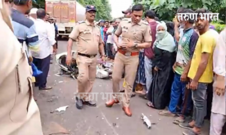 Ratnagiri youth Sakhartar horrific accident