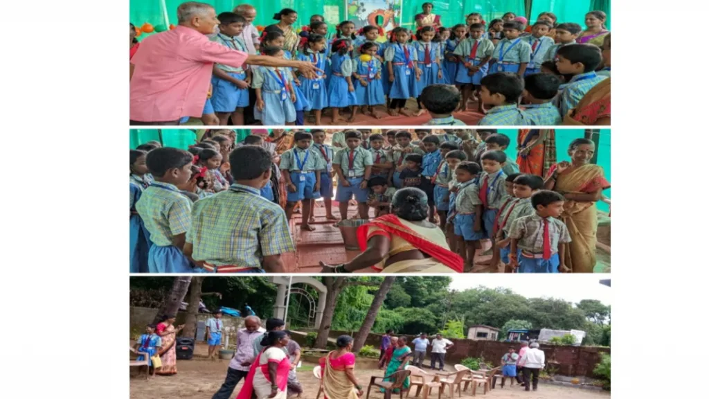 तोंडवळी शाळेत आजी- आजोबा दिवस साजरा