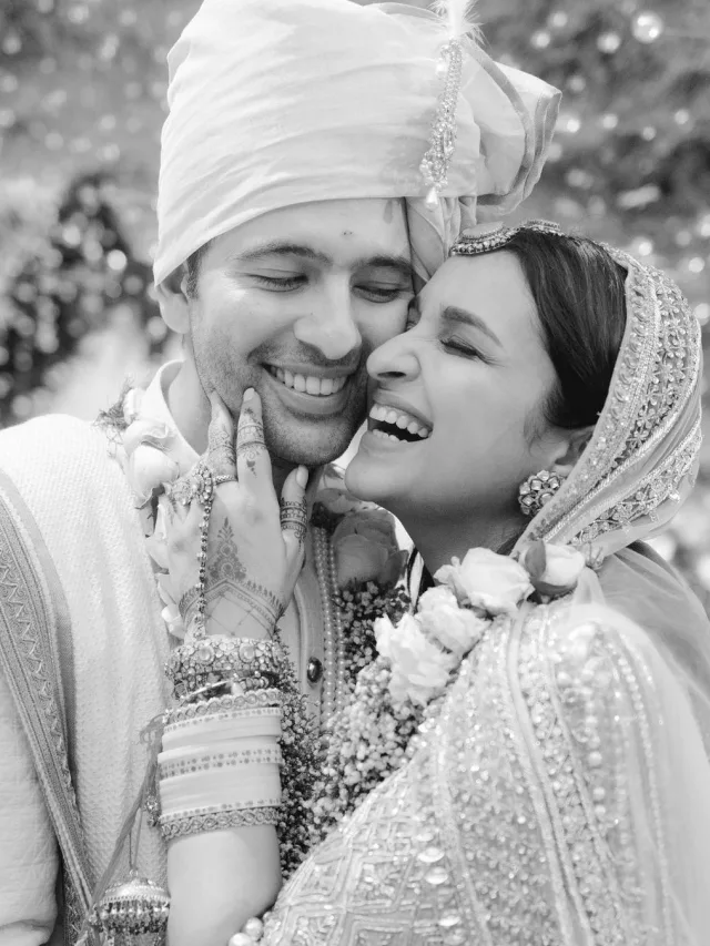 परिणीती चोप्रा,राघव चड्ढा अडकले लग्नबंधनात