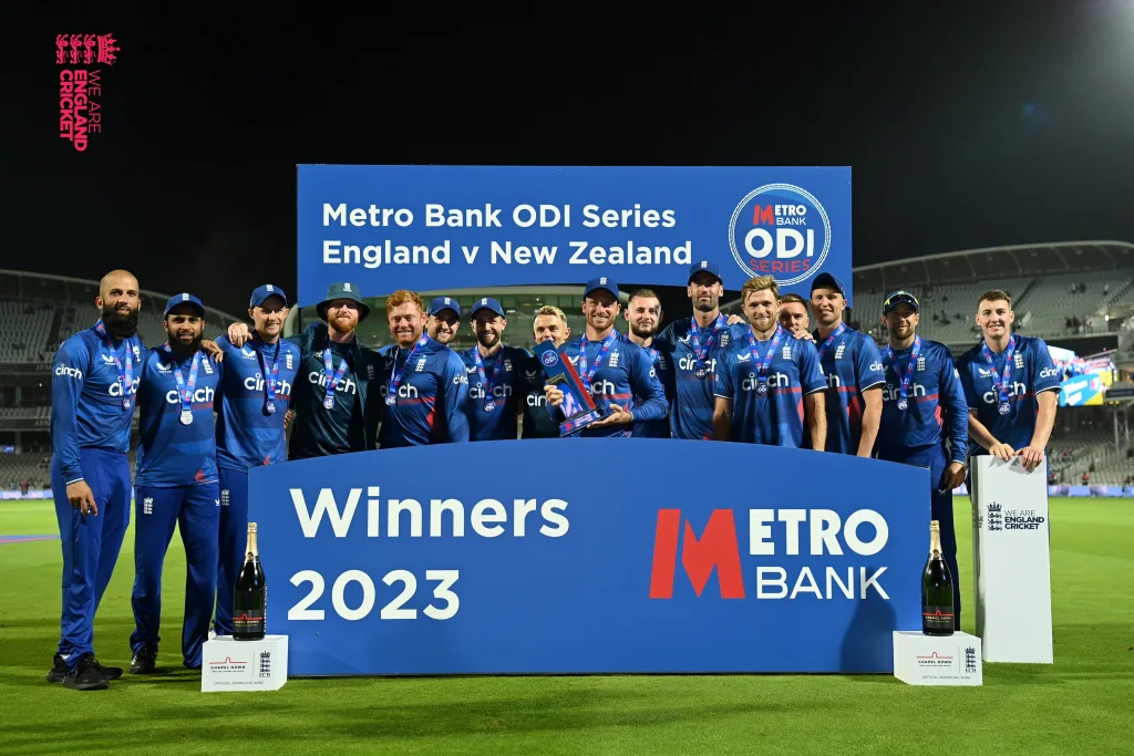 इंग्लंडचा वनडे मालिकाविजय England's ODI series win
