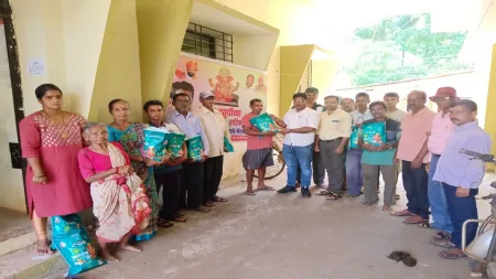 उभादांडा-शिरोड्यात आज व उद्या गणेश पुजा साहित्य व आनंदाच्या शिद्याचे वाटप