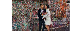 अमेरिकेत आहे ‘च्युइंगम वॉल’ There is a 'Chewing Gum Wall' in America